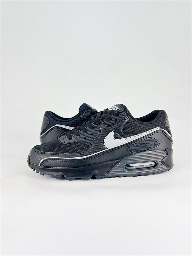 Men's Running weapon Air Max 90 Black Shoes 0138